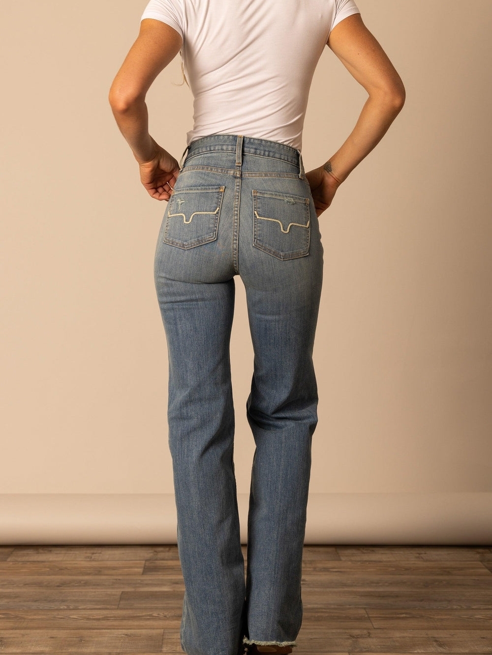 Kimes Ranch Light Blue Flare Jeans